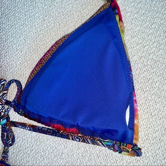 NWT CAMILLA Franks Crystal Beads Bikini Ball Psychedelica 2-Piece Swarov… - Picture 7 of 12